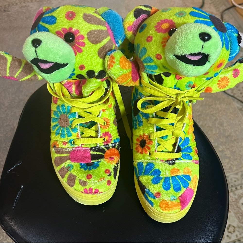 Jeremy Scott Vibrant Yellow Sneakers
